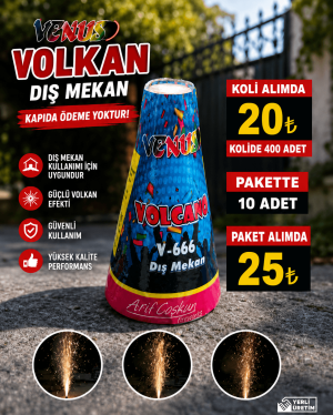 Düğün Şovu İçin Dış Mekan Volkan